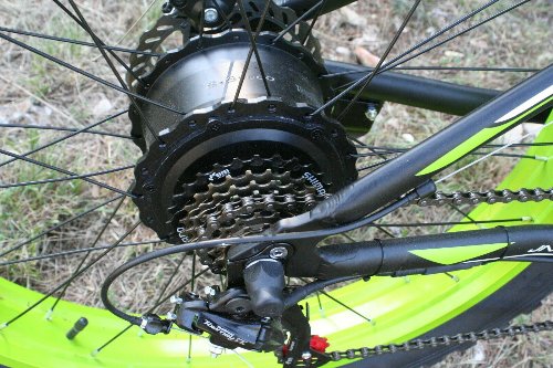 einzelnes elektrisches Fahrrad