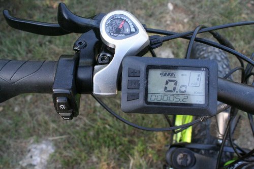 einzelnes elektrisches Fahrrad
