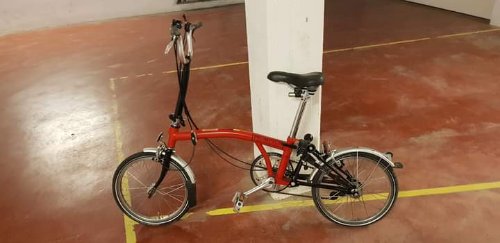 Brompton Faltrad zu verkaufen, guter Zustand, celinecalin600@gmail.com