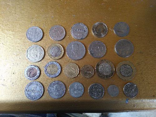 monedas de Vario pauses