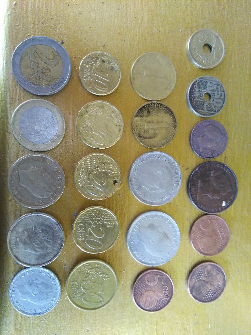 monedas de Vario pauses
