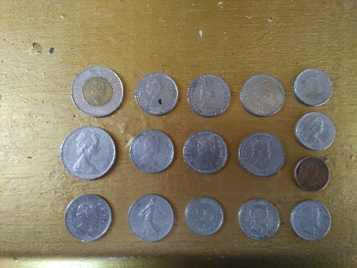 monedas de vario paises