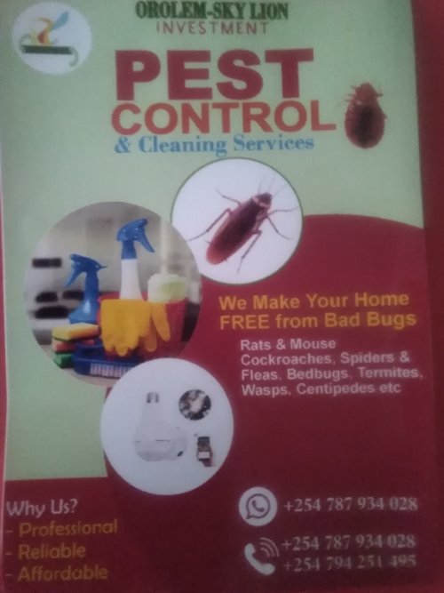 We are expert in fumigation and pest control we provide