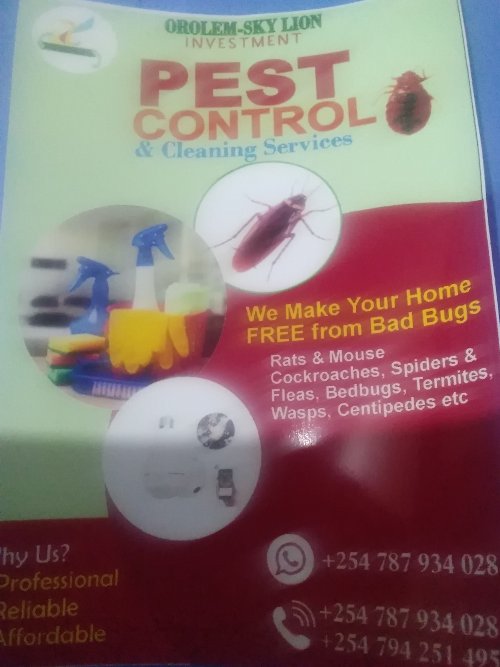 We are expert in fumigation and pest control we provide