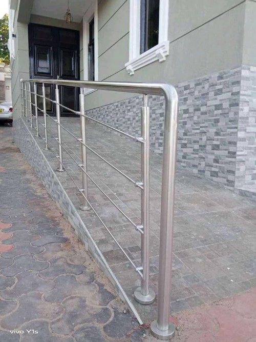 We are fabricating stainless Steel staircase and balcony Just call