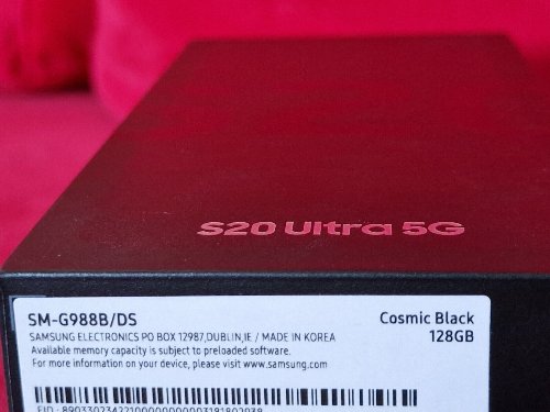 Samsung GalaxyS20 ultra 5G 128