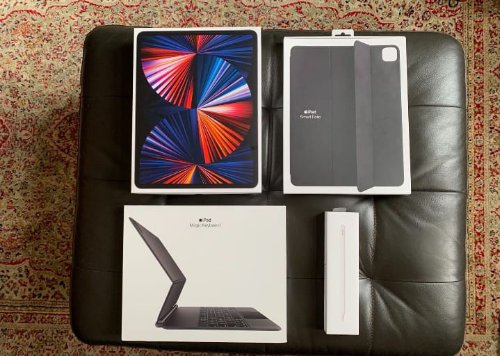 Hallo biete ich ein iPad 12 pro max mit allen