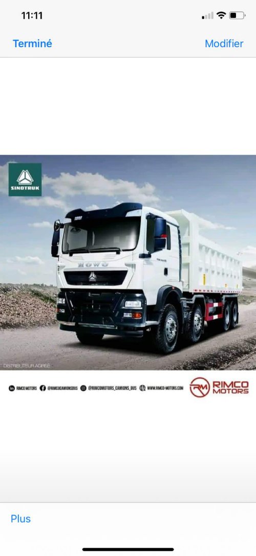 http://Www.howoexport.com Howo 8*4 (12 roues) Prix : 64300 USD avec