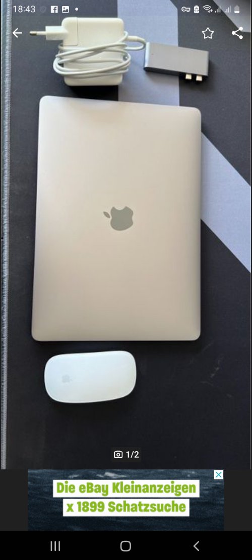 Je vends mon câble de charge MacBook Pro + très