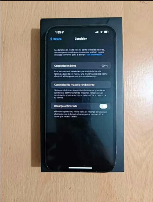 iPhone 13 Promax 528 GB Arbeitsspeicher Widder 8 Batteriestatus 🔋