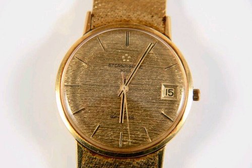 L51H02- Eterna Matic 3000 de Luxe Armbanduhr, 750er/ 18kt Gold