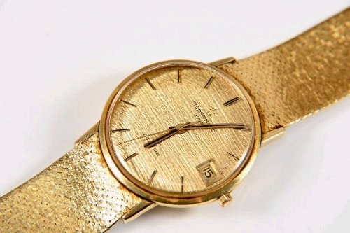 L51H02- Eterna Matic 3000 de Luxe Armbanduhr, 750er/ 18kt Gold