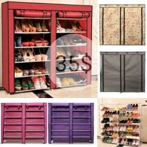 Porte chaussure montable facile à utiliser pour plus de détaille