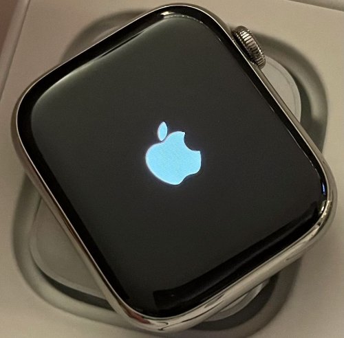 Apple Watch Series 7 45 mm avec bracelet intéressé contactez