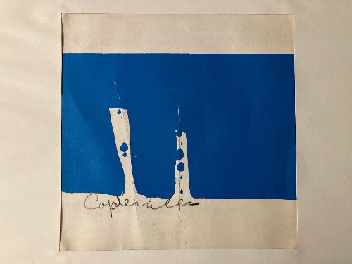 Très Belle Lithographie Gravure Jean Capdeville (1917) Lacerée Signé Crayon