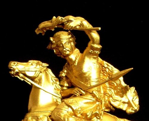 XIX ème Siècle - FRANCE Scène Antique guerrière animée Rarissime