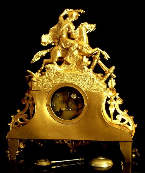 XIX ème Siècle - FRANCE Scène Antique guerrière animée Rarissime