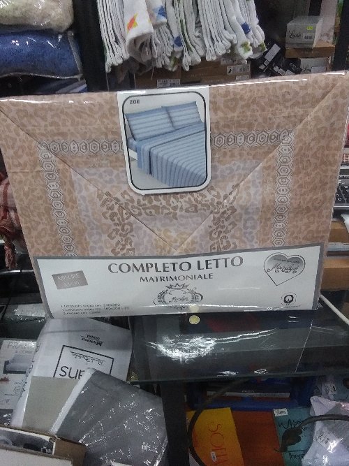 Completo lenzuola matrimoniale cotpoly