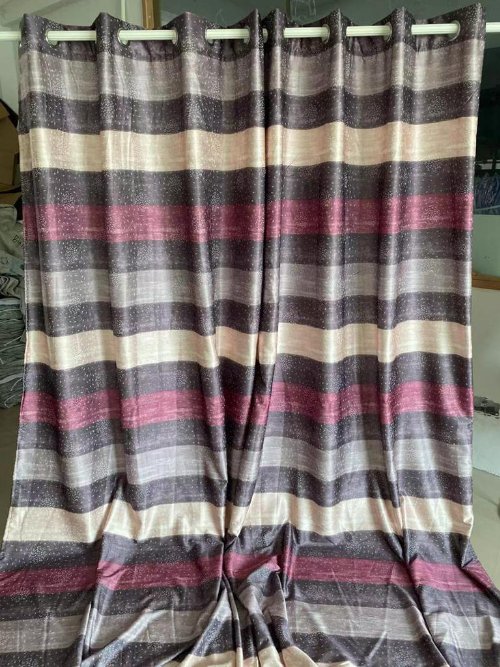 Des draps en coton, rideaux de qualité
