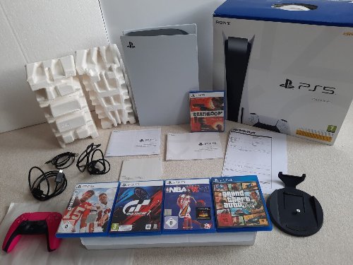 Vente de ps5 neuf avec tous les accessoires et plusieurs