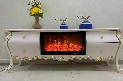 TV stand fire plate