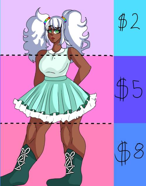 i do art commisions so plz contact me if u