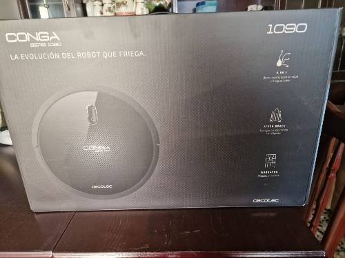 máquina de ozono, freidora, máquina de barrer y fregar