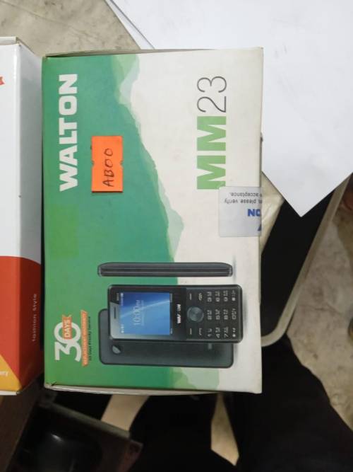 Walton mm23 new peket theke kholi nai