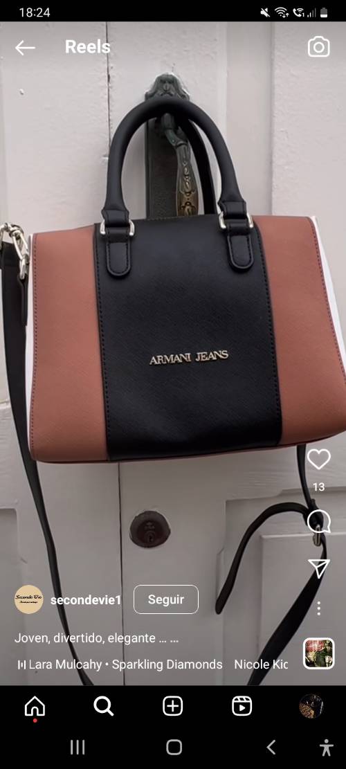 Bolso Armani sin usar
