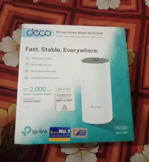 2 ta tp link intact router,, Tp link deco M4