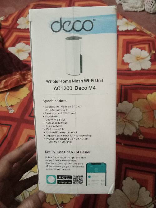 2 ta tp link intact router,, Tp link deco M4