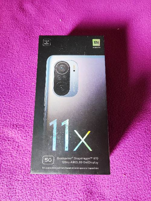 Mi 11x সম্পুর্ন ফ্রেশ মোবাইল। ৪ মাস ব্যবহৃত। মোবাইলের কাগজ