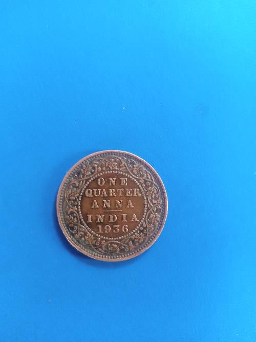 Old British Indian coine 1936 Good conditions What'sup +8801717159757