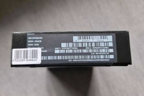 Samsung Galaxy S23 Ultra 5G Schwarz (256GB Speicher).