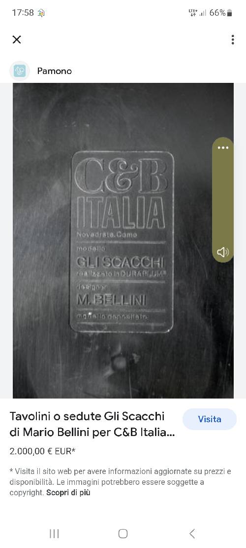 Scacchi da collezione Mario Bellini.b&b anni 70