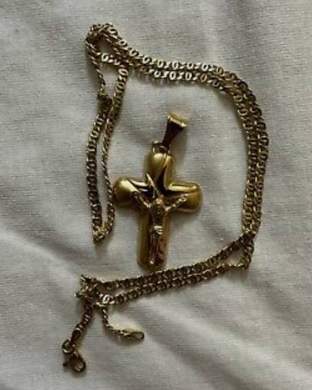 Collana Battesimo 750 18 karati vendo per inutilizzo pagamento poste
