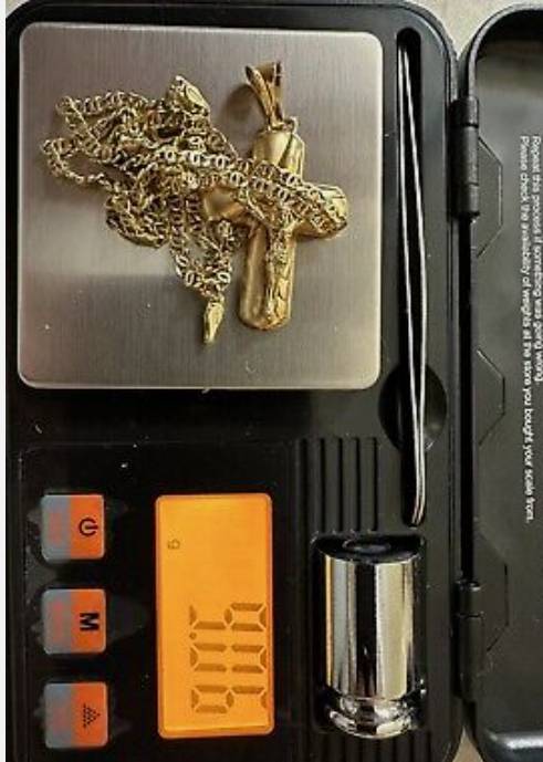 Collana Battesimo 750 18 karati vendo per inutilizzo pagamento poste