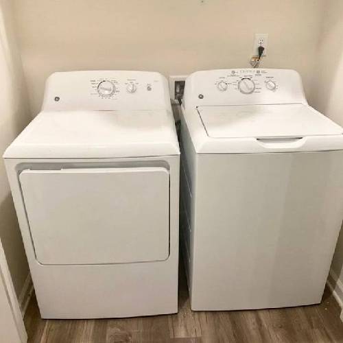Ge washer and dryer set