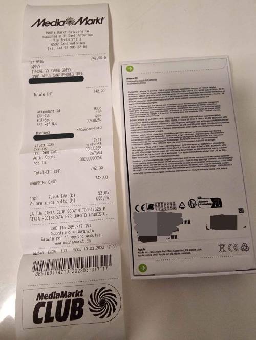 Zu verkaufen, iPhone 13 Neu, versiegelt mit 1 Jahr Garantie.