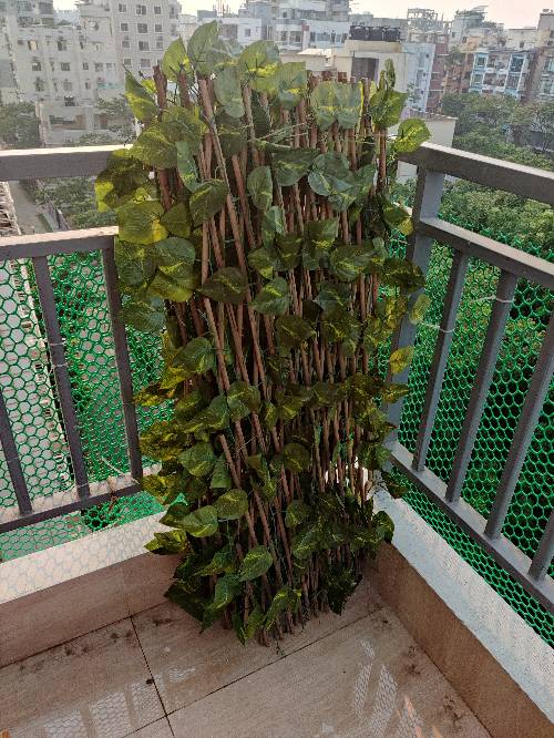 Artificial fence In good condition Size: 3×8 feet (choto boro
