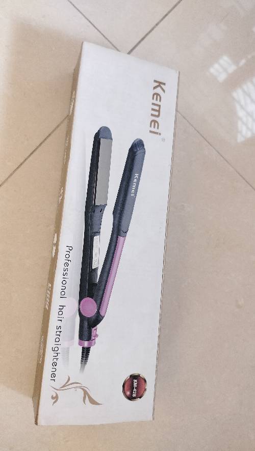 Kemei professional hair straightener km-428 brand :kemei colour :black and