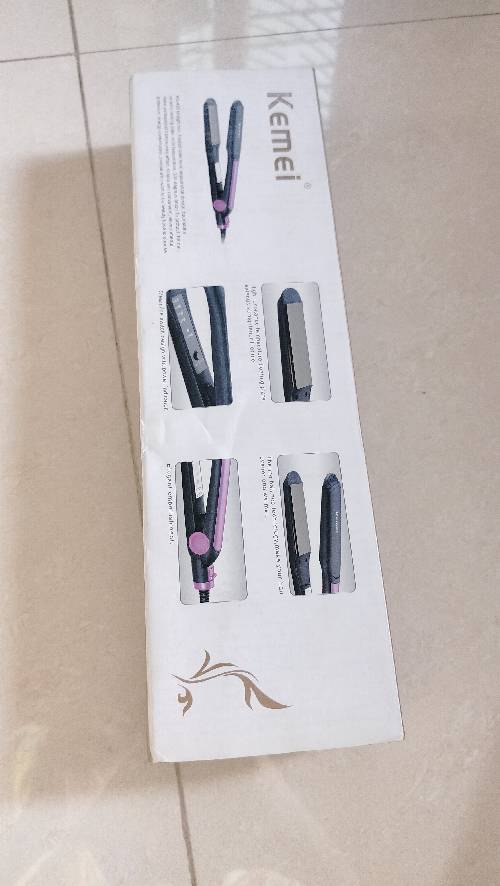 Kemei professional hair straightener km-428 brand :kemei colour :black and