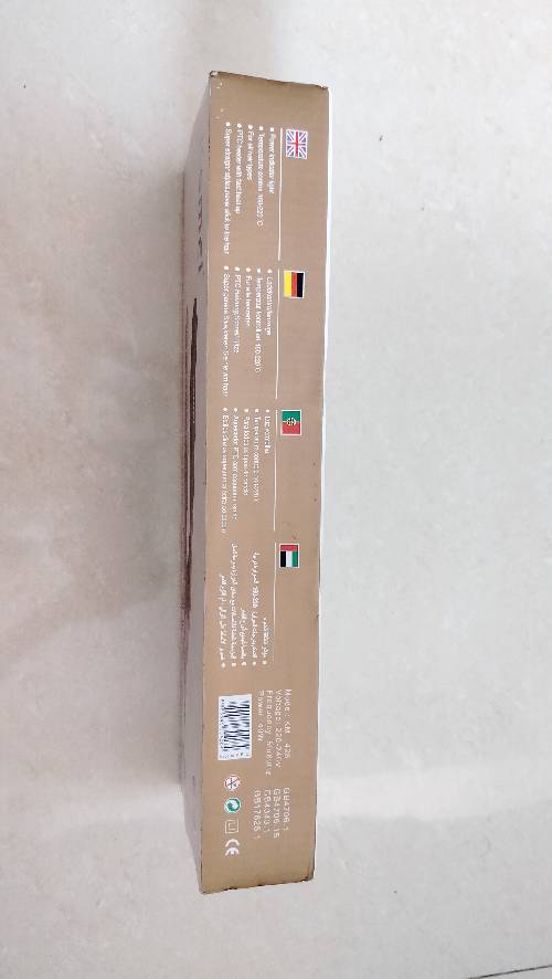 Kemei professional hair straightener km-428 brand :kemei colour :black and