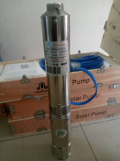 Solar Energy submersible water pumps systems. This pumps are available