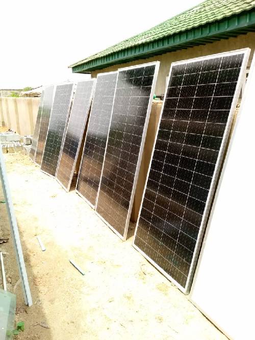 Solar Panels, Solar Model for lighting through sunlight.
