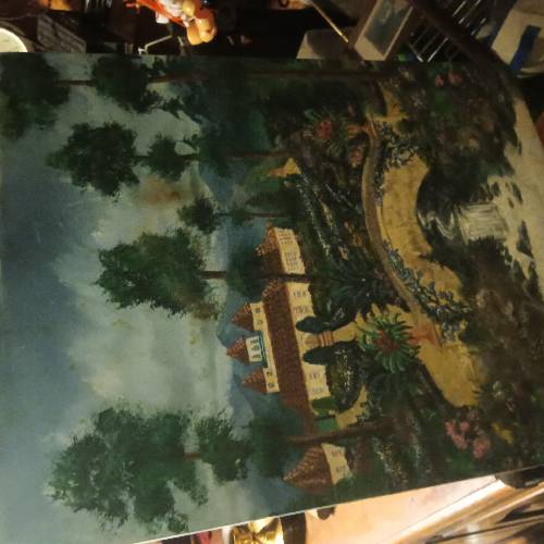 Handpainted. Picture. B
