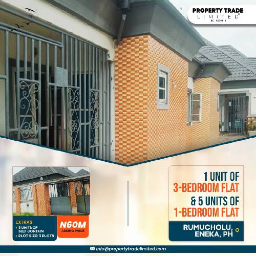 3 Bedroom flat & 1 Bedroom flat