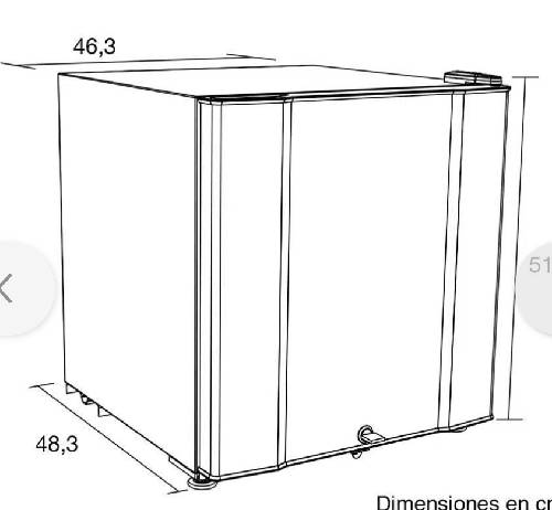 Nevera minibar Challenger 50.5 litros Gris tiene 15 dias de