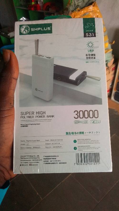 SH PLUS POWER BANK NEW AVAILABLE AT OUR SHOP AT