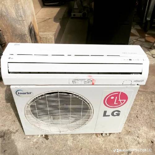 Foreign used LG inverter split unit air conditioner. The cooling